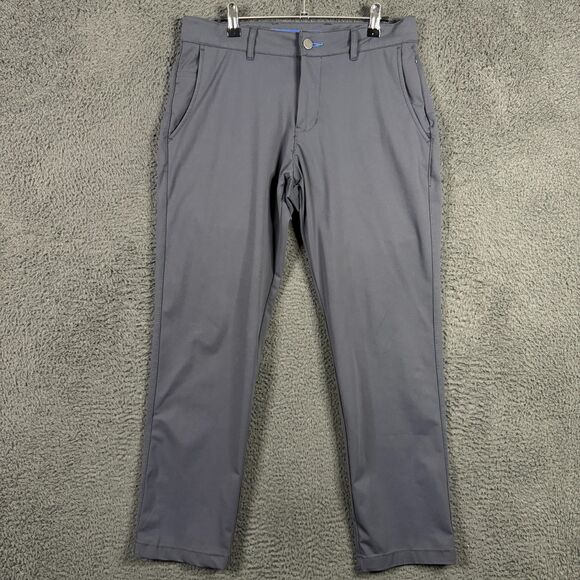 Twillory Pants Mens 31x30 Charcoal Gray Tailored Fit Performance Chino Stretch - Picture 1 of 14
